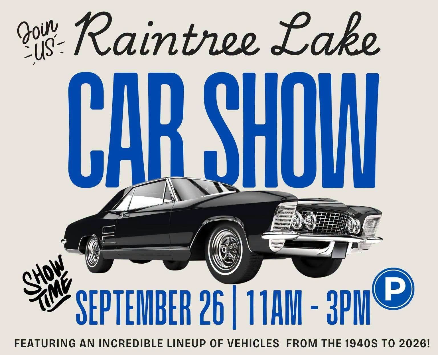 Raintree Lake Car Show